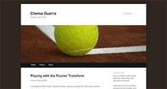 Desktop Screenshot of chemaguerra.com